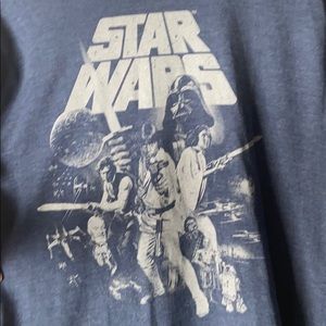 Blue Star Wars Graphic tee